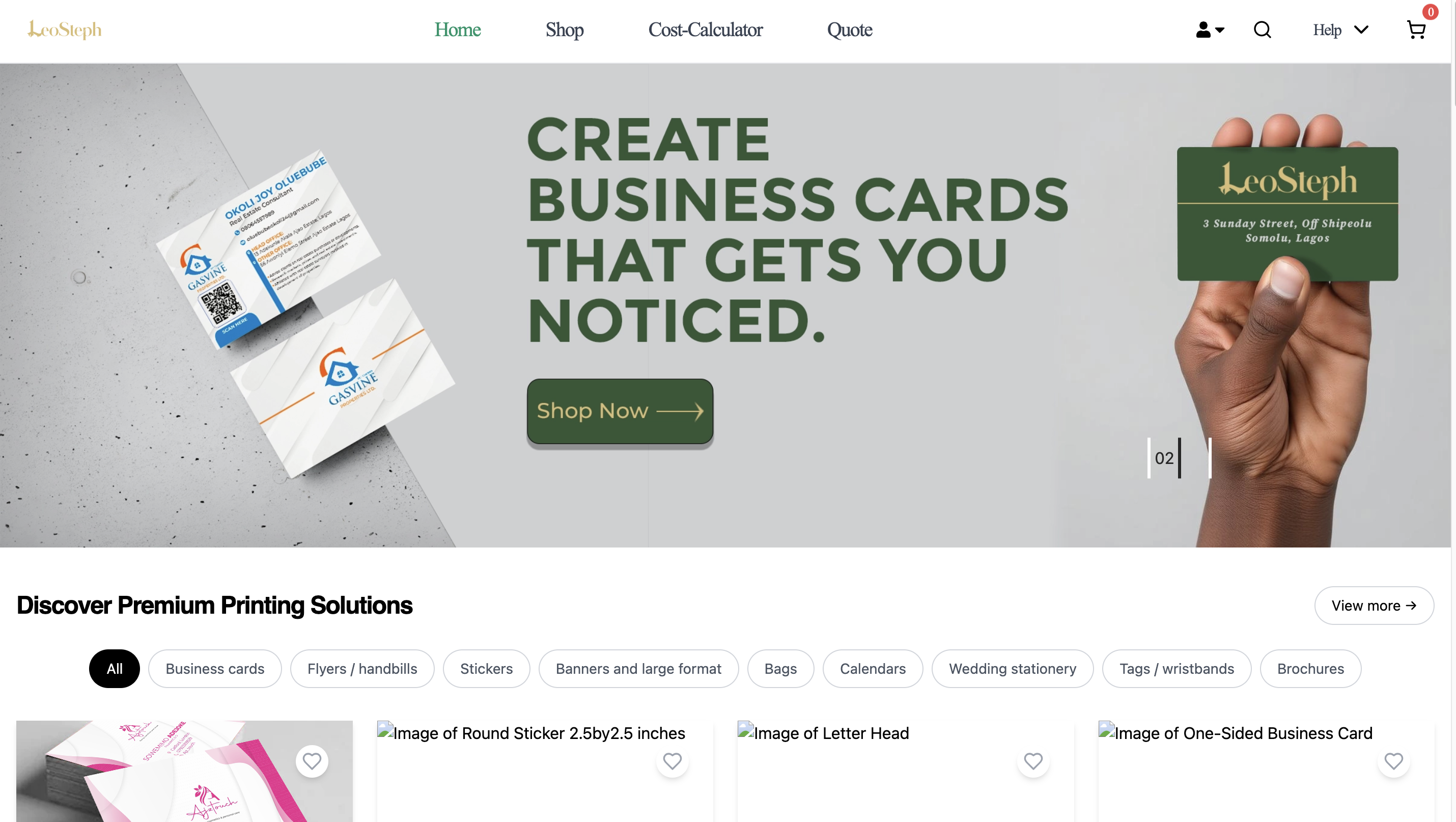 LEOSTEPH - PRINTING SERVICES